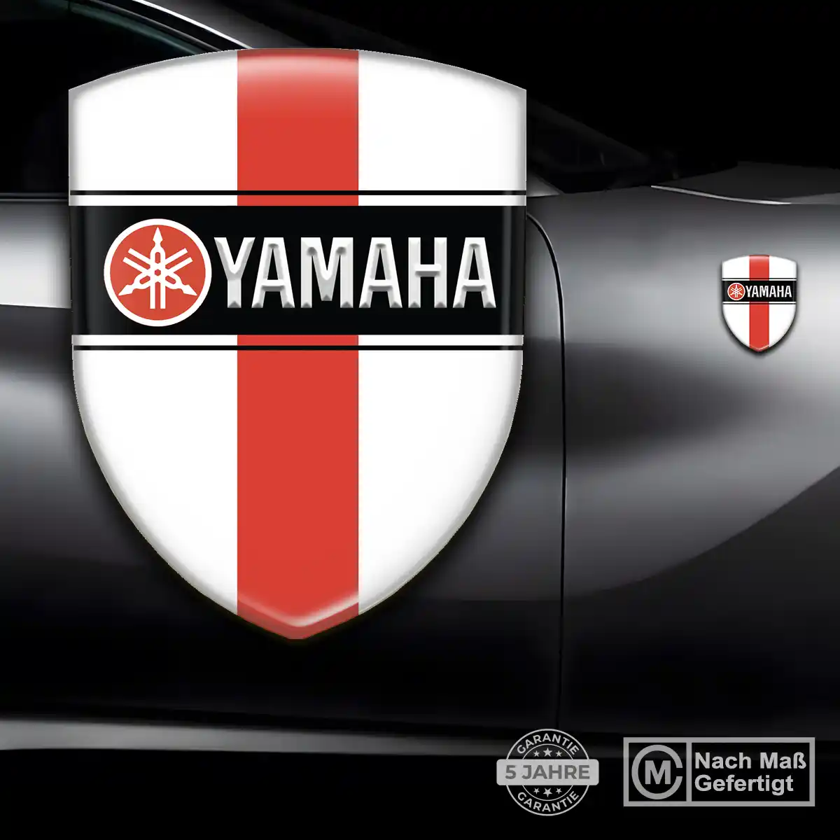 Yamaha Silikon Aufkleber Wappen Spitzenqualität