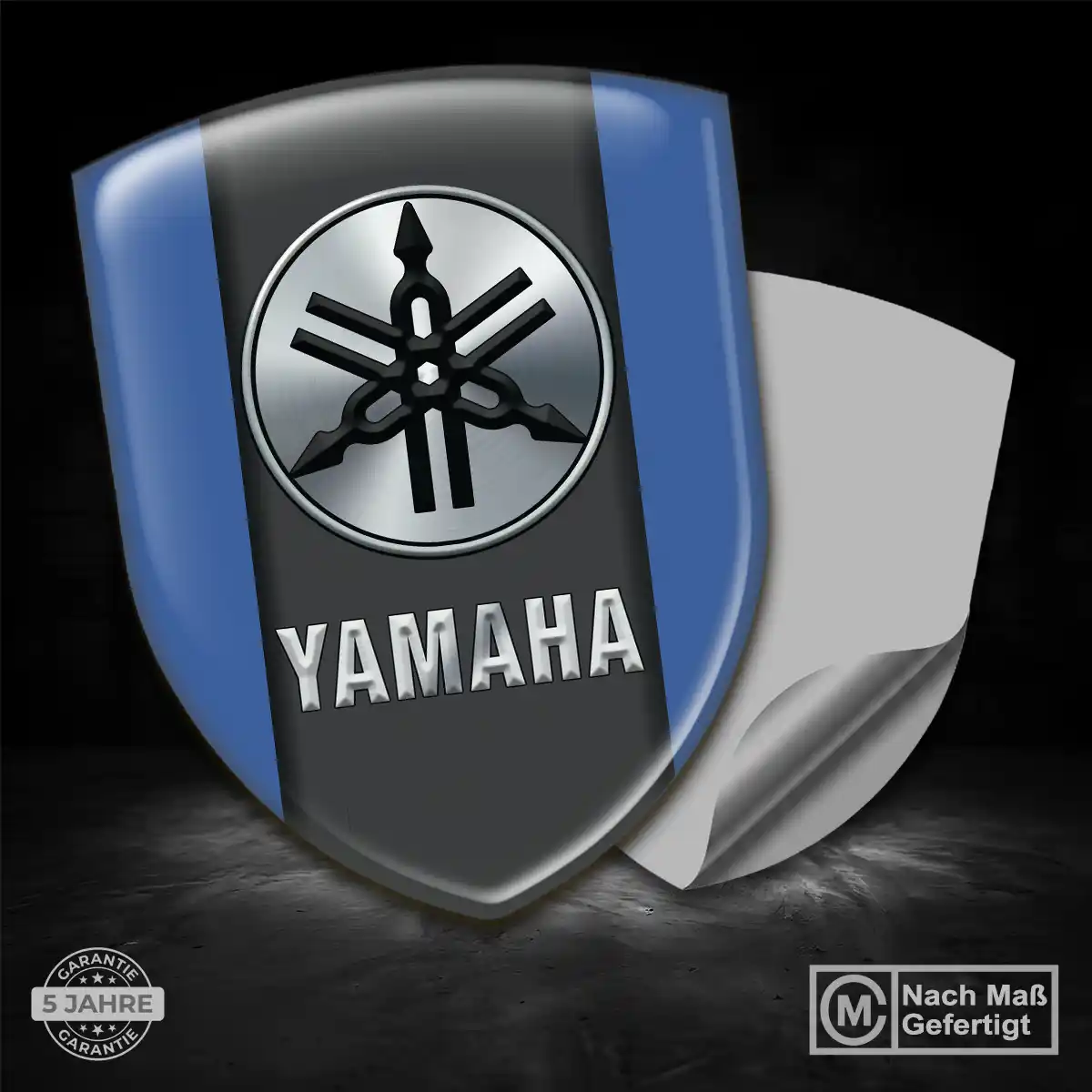 Yamaha Silikon Aufkleber Wappen Verlässliche Qualität