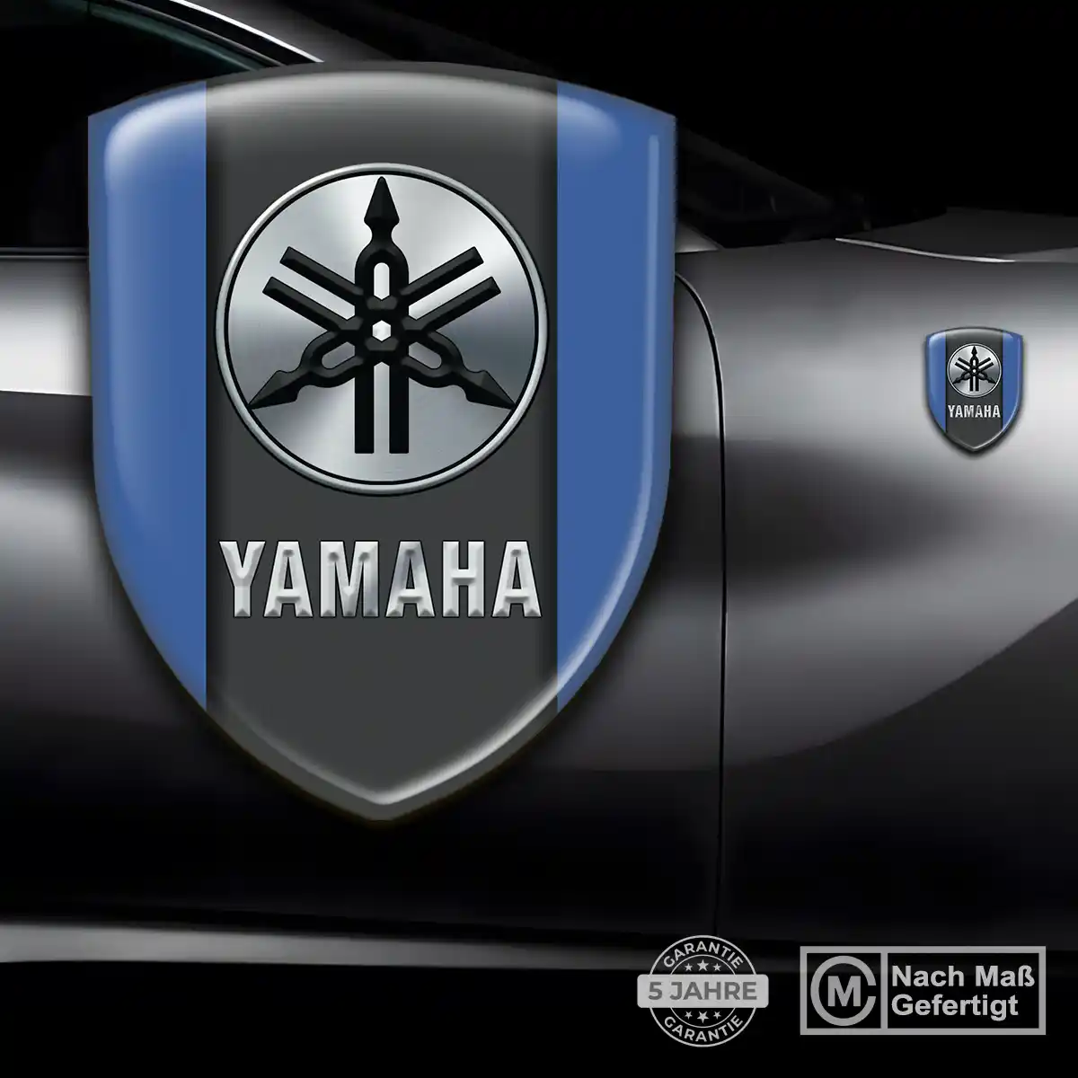 Yamaha Silikon Aufkleber Wappen Verlässliche Qualität