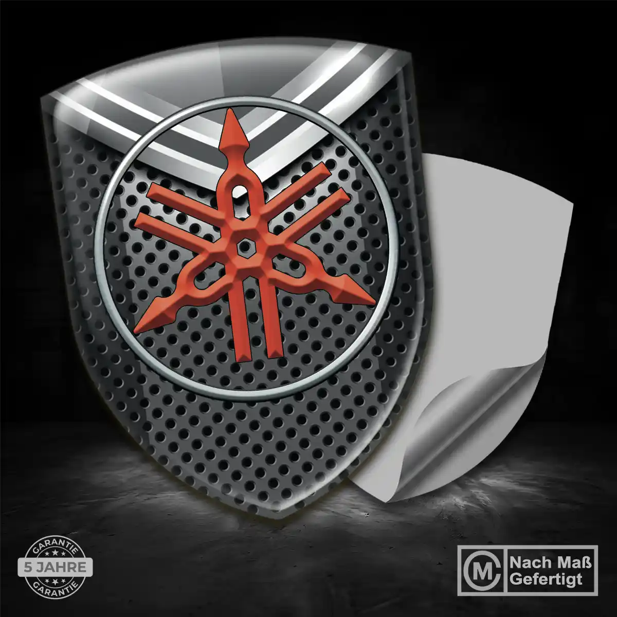 Yamaha Wappen Aufkleber Auto Ausdrucksstarkes Design