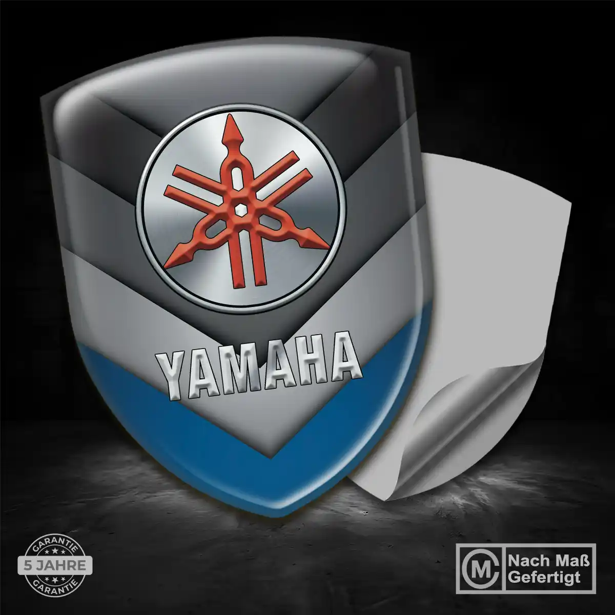 Yamaha Wappen Aufkleber Auto Edles Design