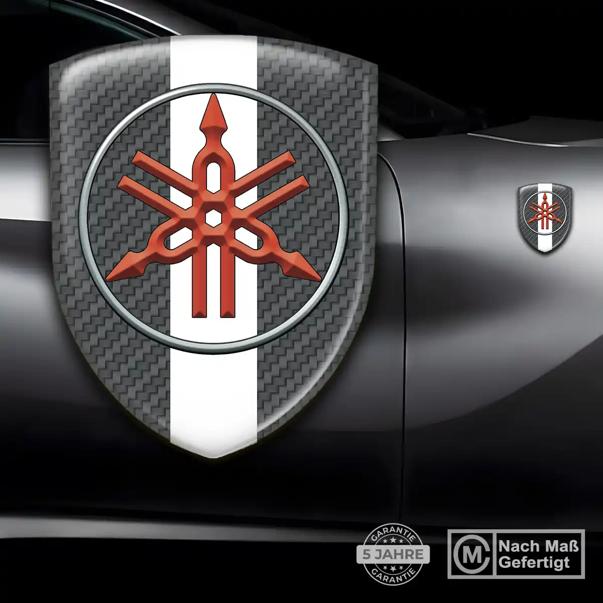 Yamaha Wappen Aufkleber Auto Exterieurdesign