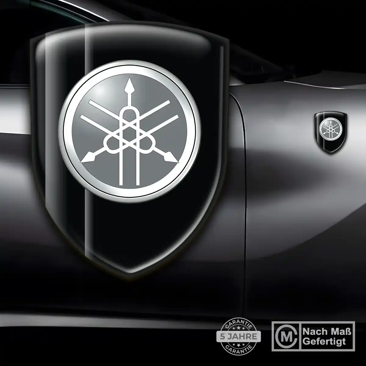 Yamaha Wappen Aufkleber Auto Luxus-Edition