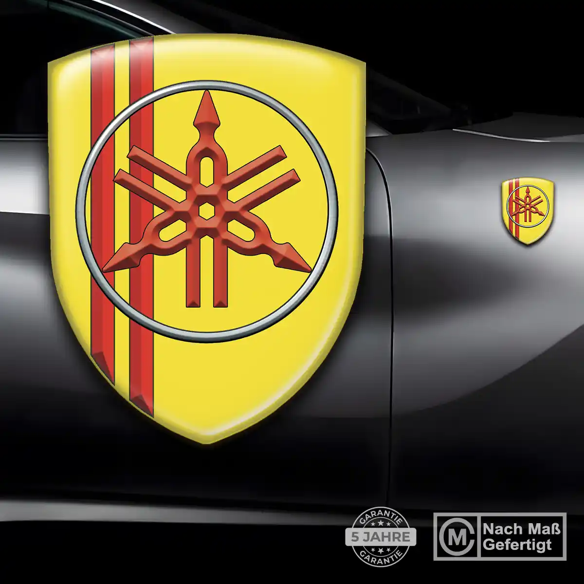 Yamaha Wappen Aufkleber Auto Markenedition