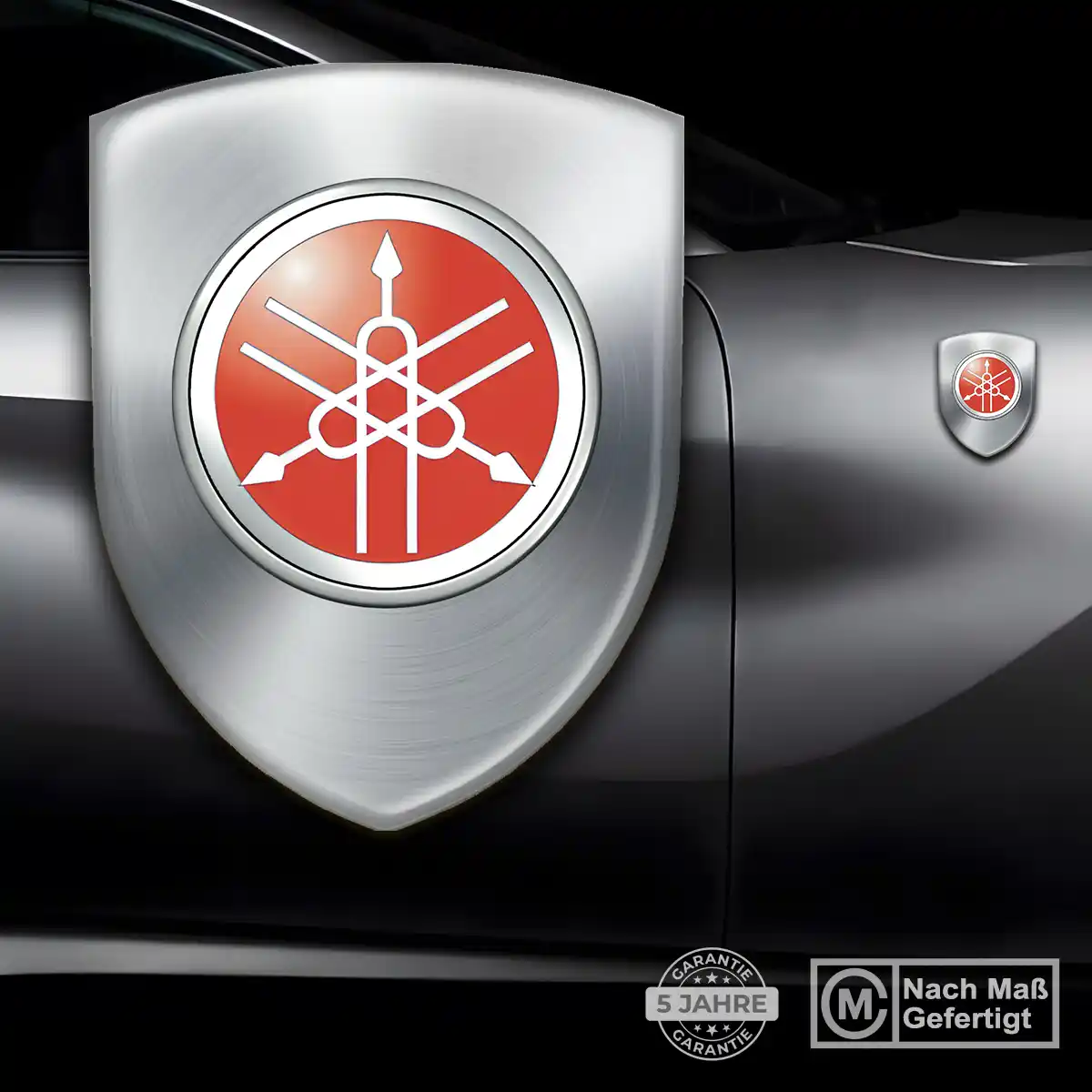 Yamaha Wappen Aufkleber Auto Modernes Design