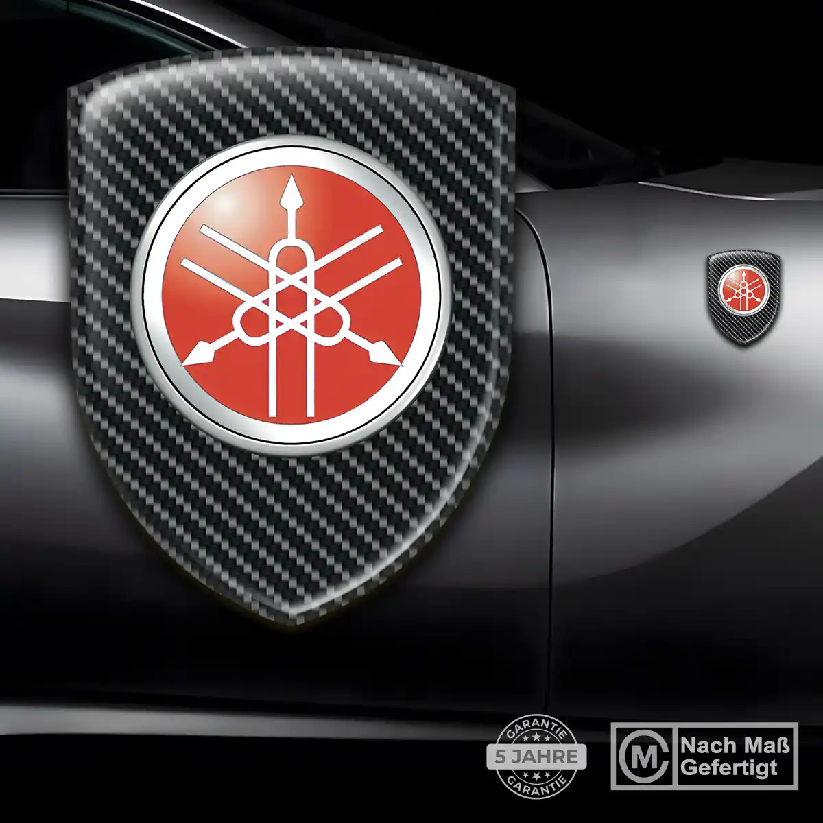 Yamaha Wappen Aufkleber Auto Sonderedition