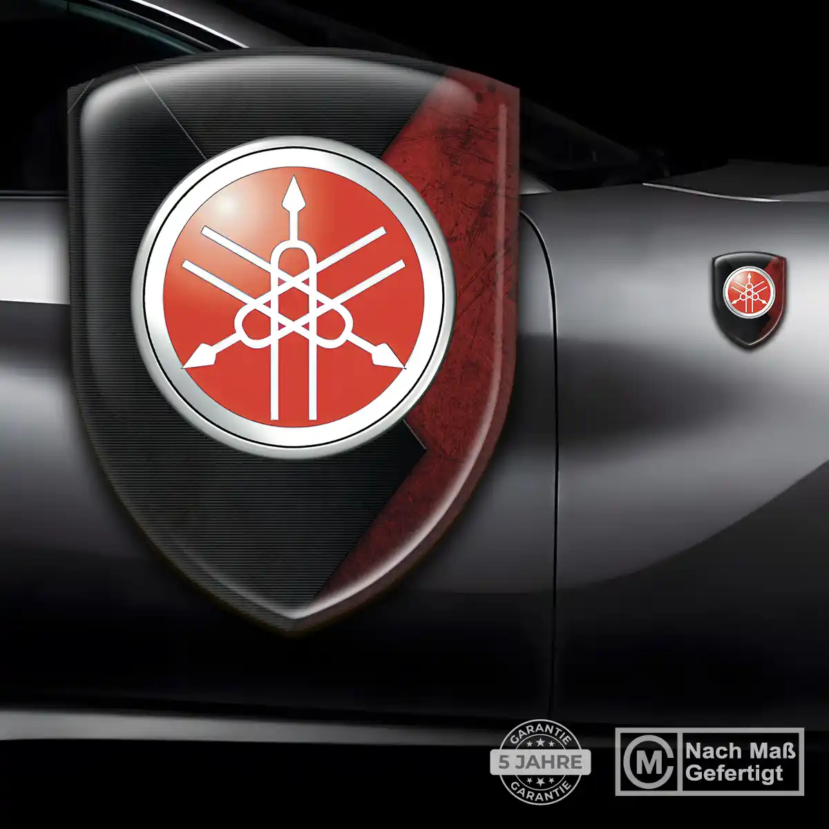 Yamaha Wappen Aufkleber Auto Tuningfahrzeug