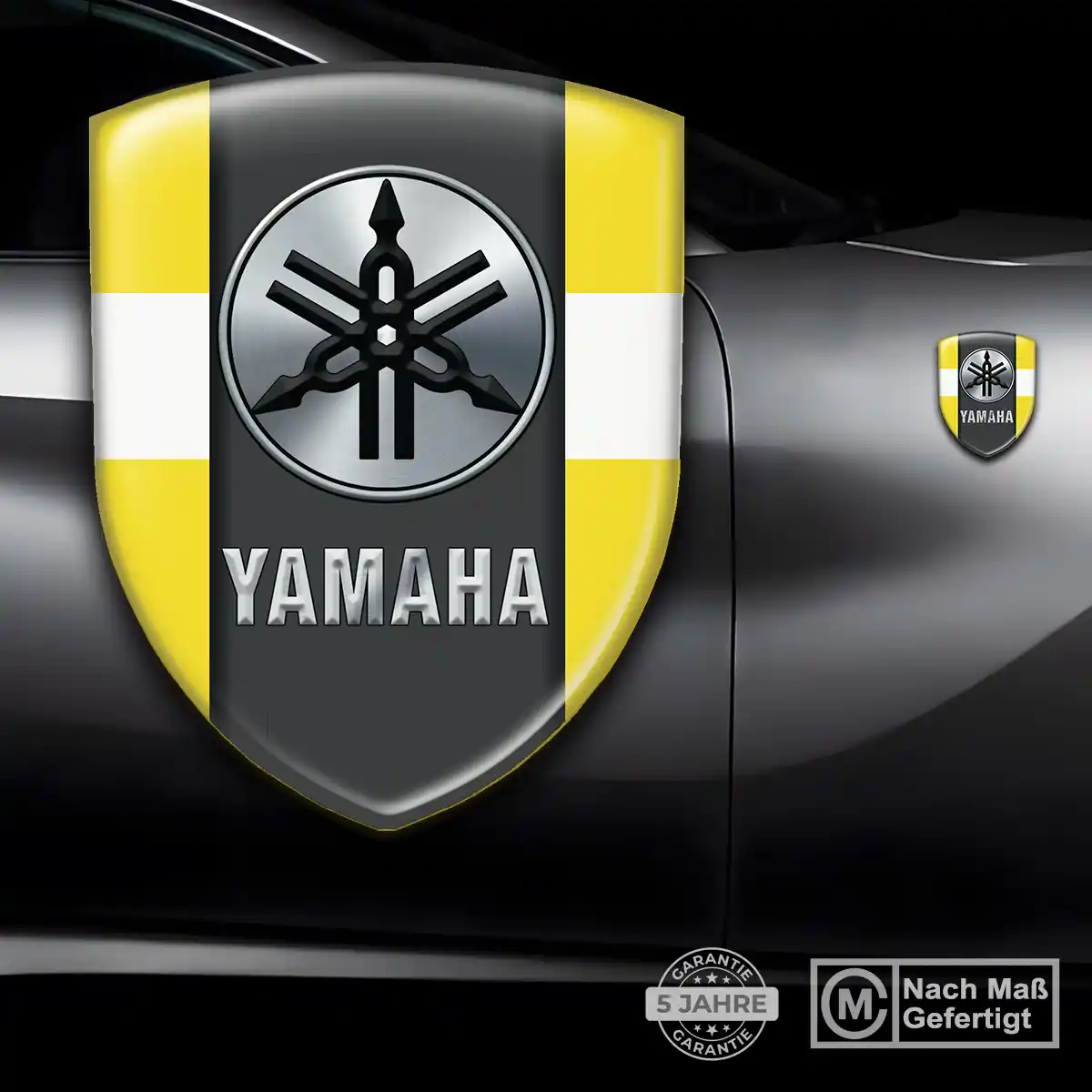 Yamaha Wappen Aufkleber Emblem Auto Exklusiv-Edition