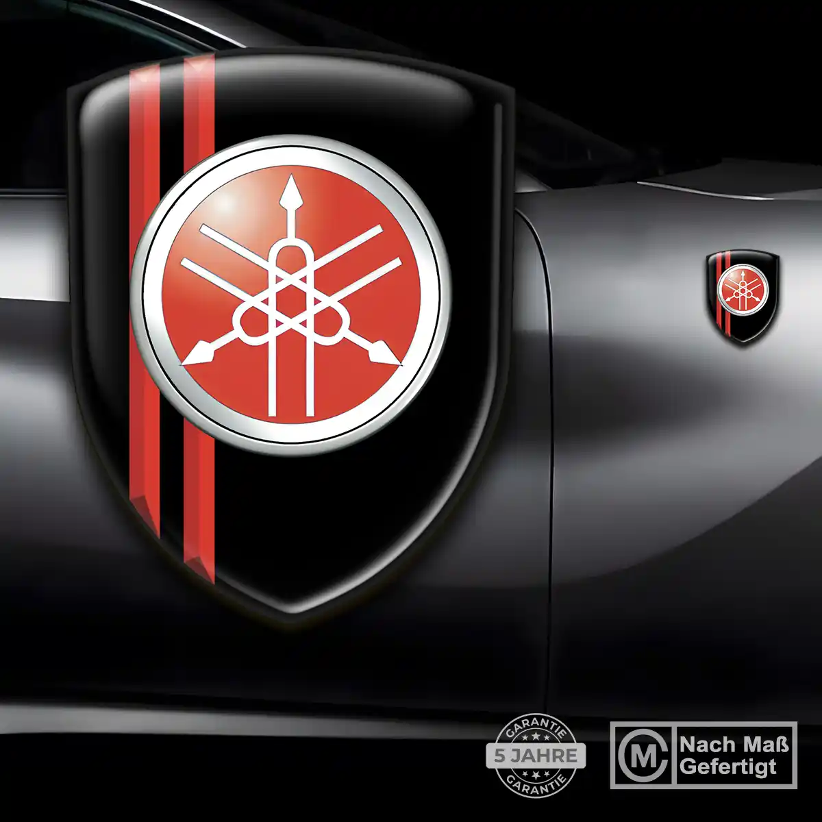 Yamaha Wappen Aufkleber Emblem Auto Exterieurdesign