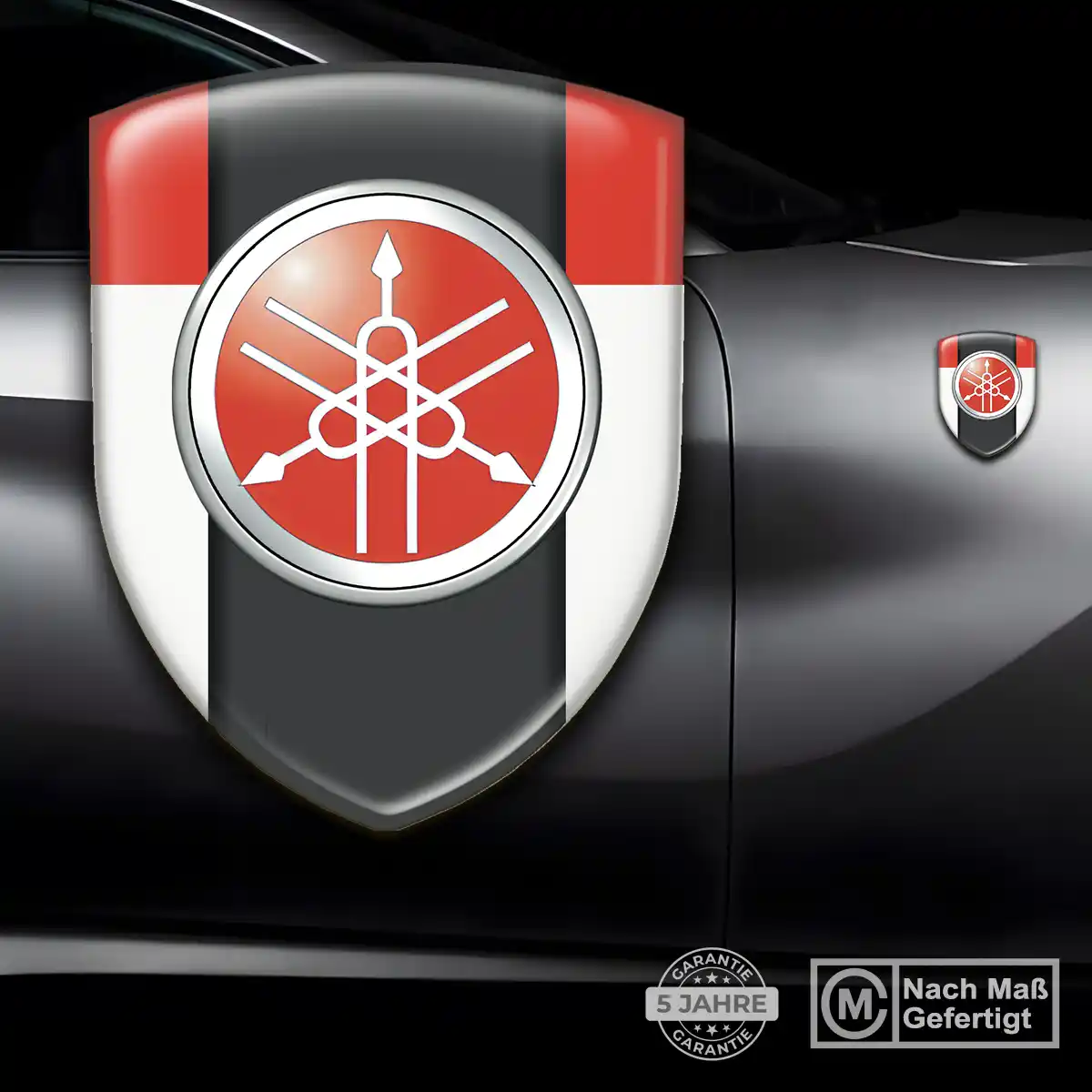 Yamaha Wappen Aufkleber Emblem Auto Luxus-Edition
