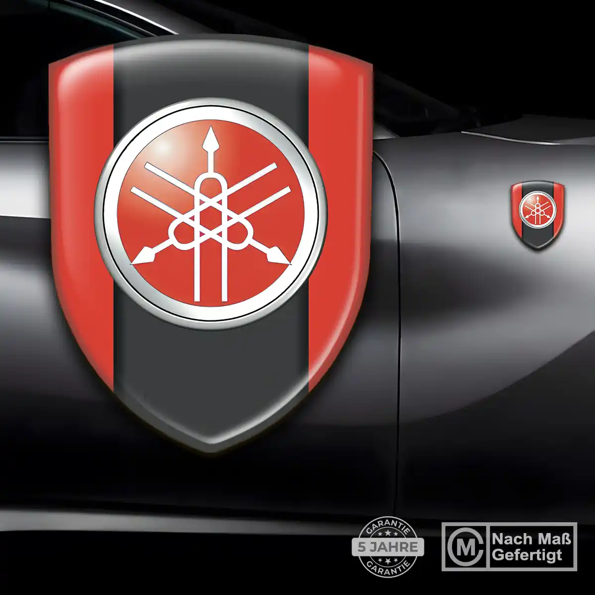 Yamaha Wappen Aufkleber Emblem Auto Markenedition