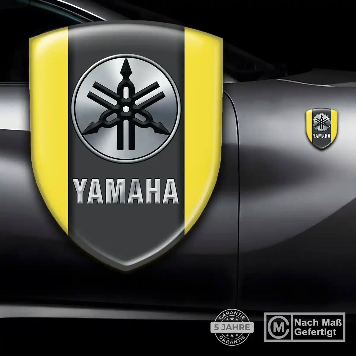 Yamaha Wappen Aufkleber Emblem Sonderedition