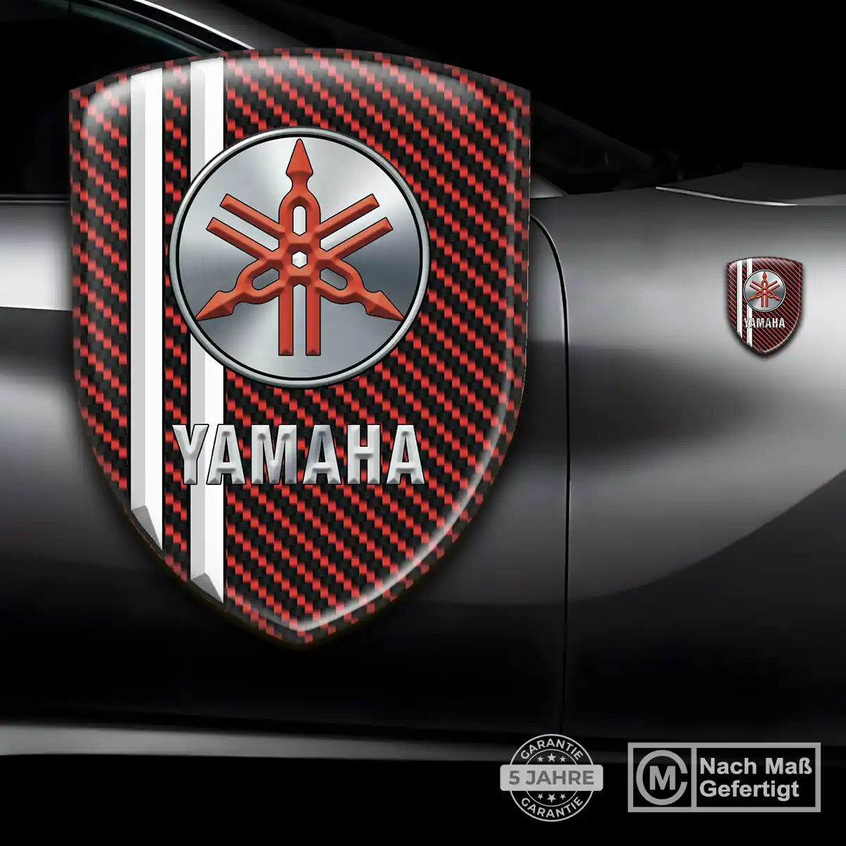 Yamaha Wappen Aufkleber Emblem Spitzenqualität