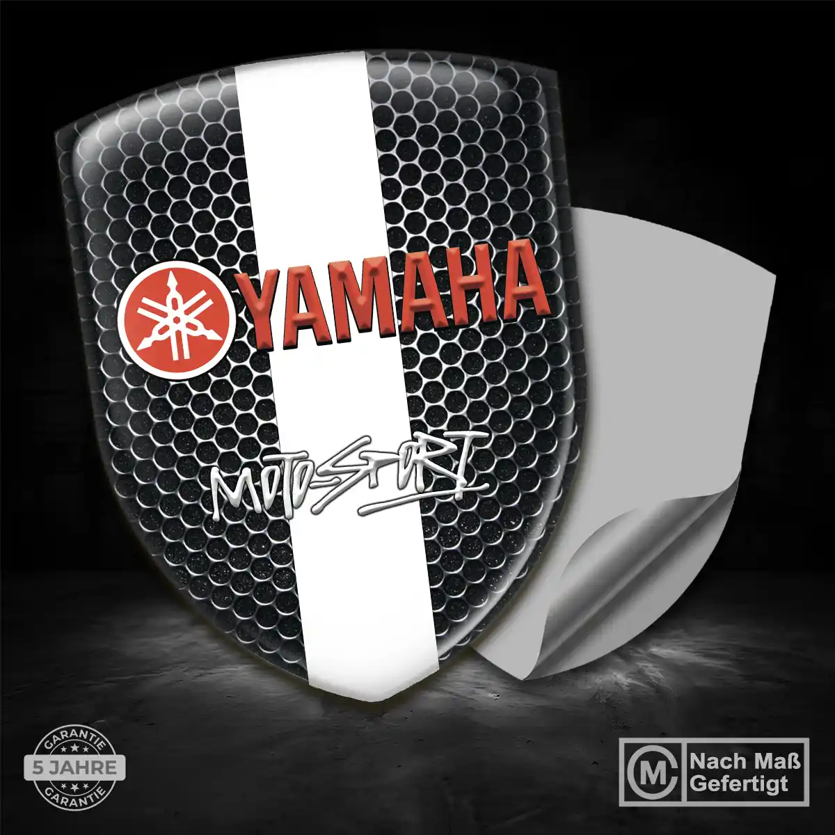 Yamaha Wappen Aufkleber Emblem Verlässliche Qualität