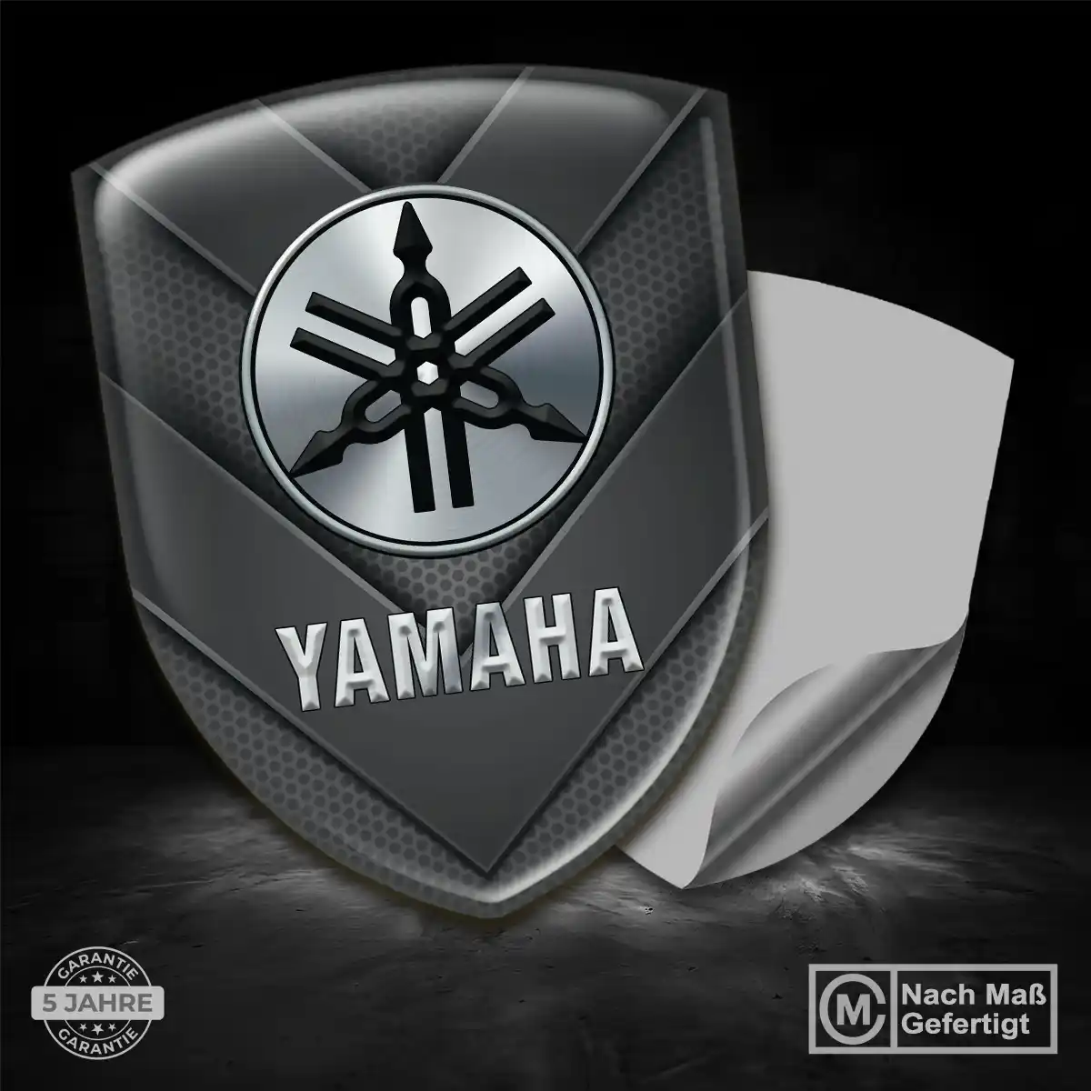 Yamaha Wappen Aufkleber Erstklassige Qualität