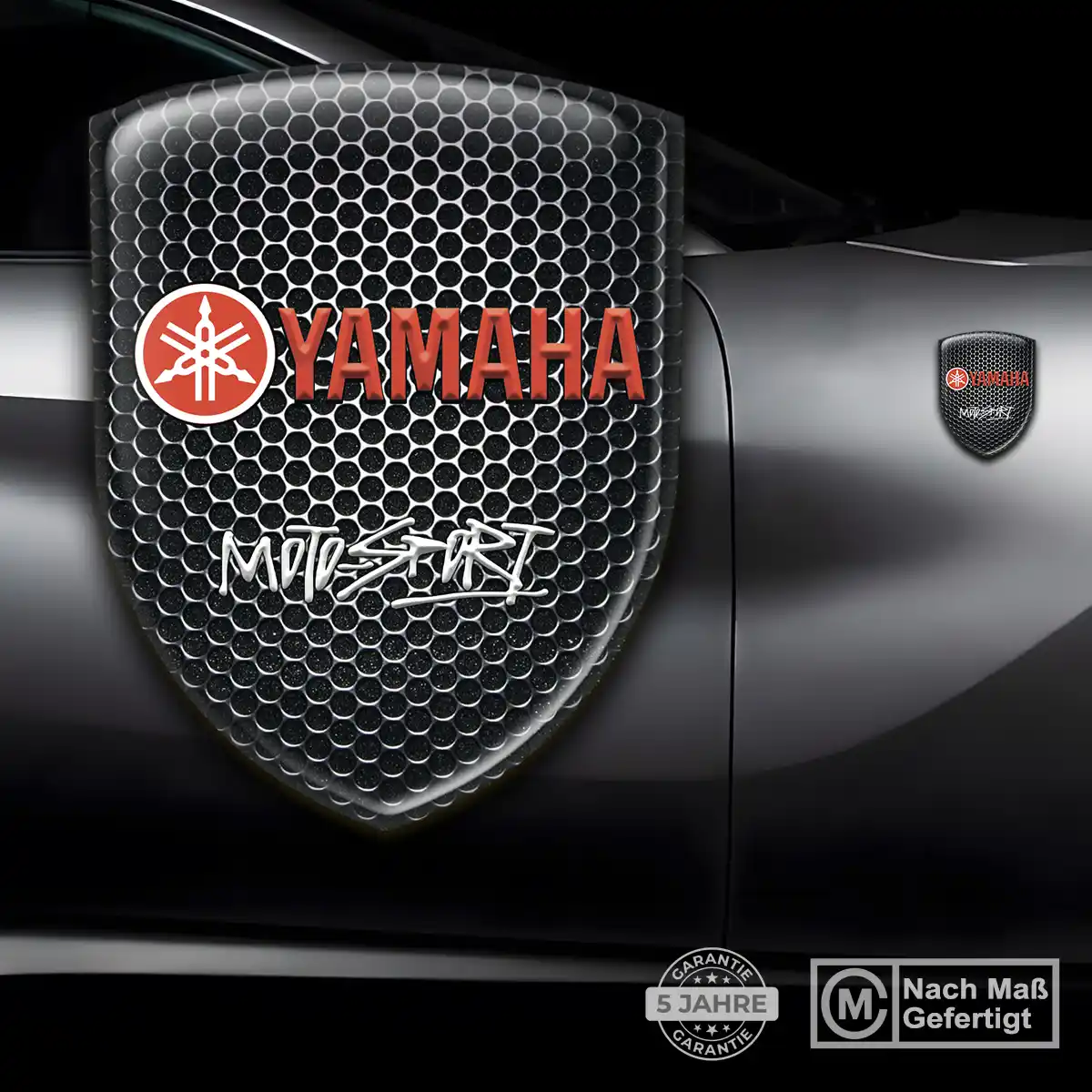 Yamaha Wappen Aufkleber Exklusiv-Edition