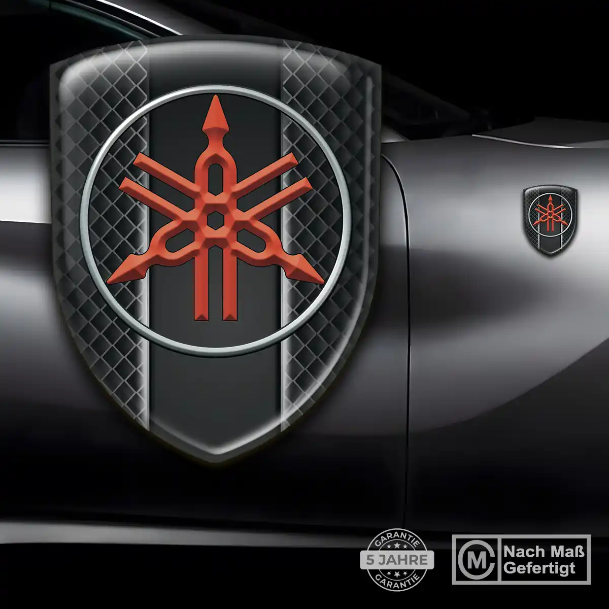 Yamaha Wappen Aufkleber Höchste Qualität