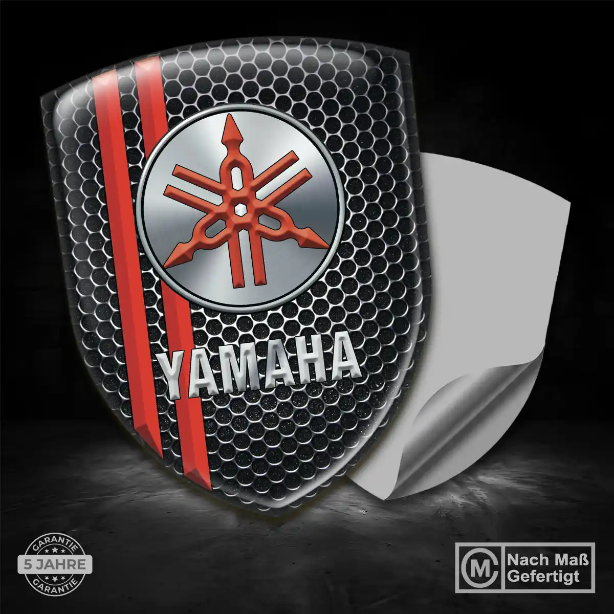 Yamaha Wappen Aufkleber Luxus-Edition