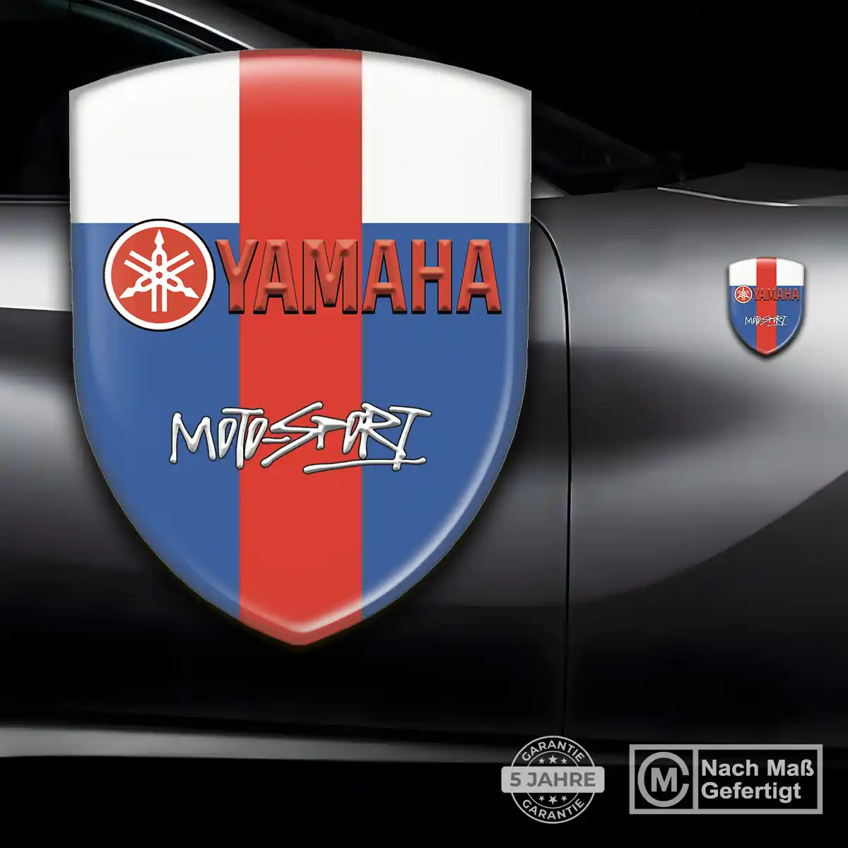 Yamaha Wappen Aufkleber Premium-Edition