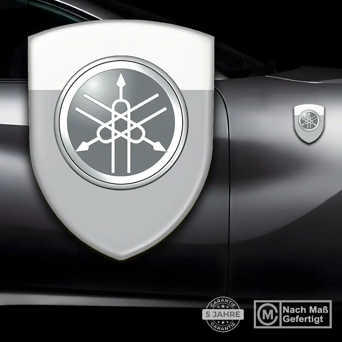 Yamaha Wappen Aufkleber Prestige-Edition