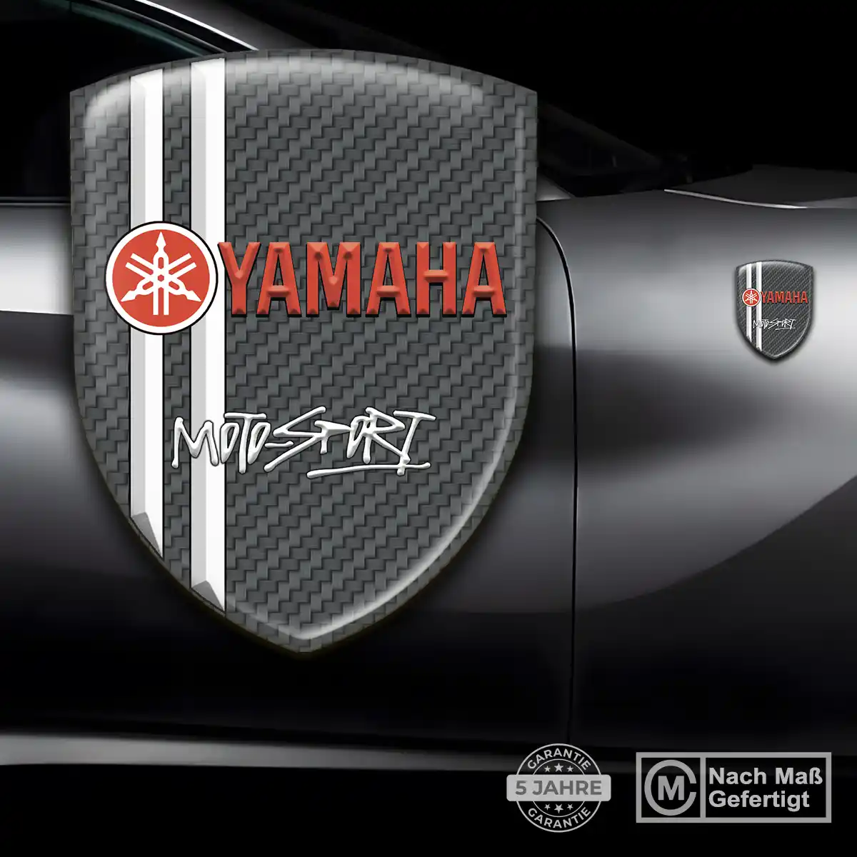 Yamaha Wappen Aufkleber Sonderedition