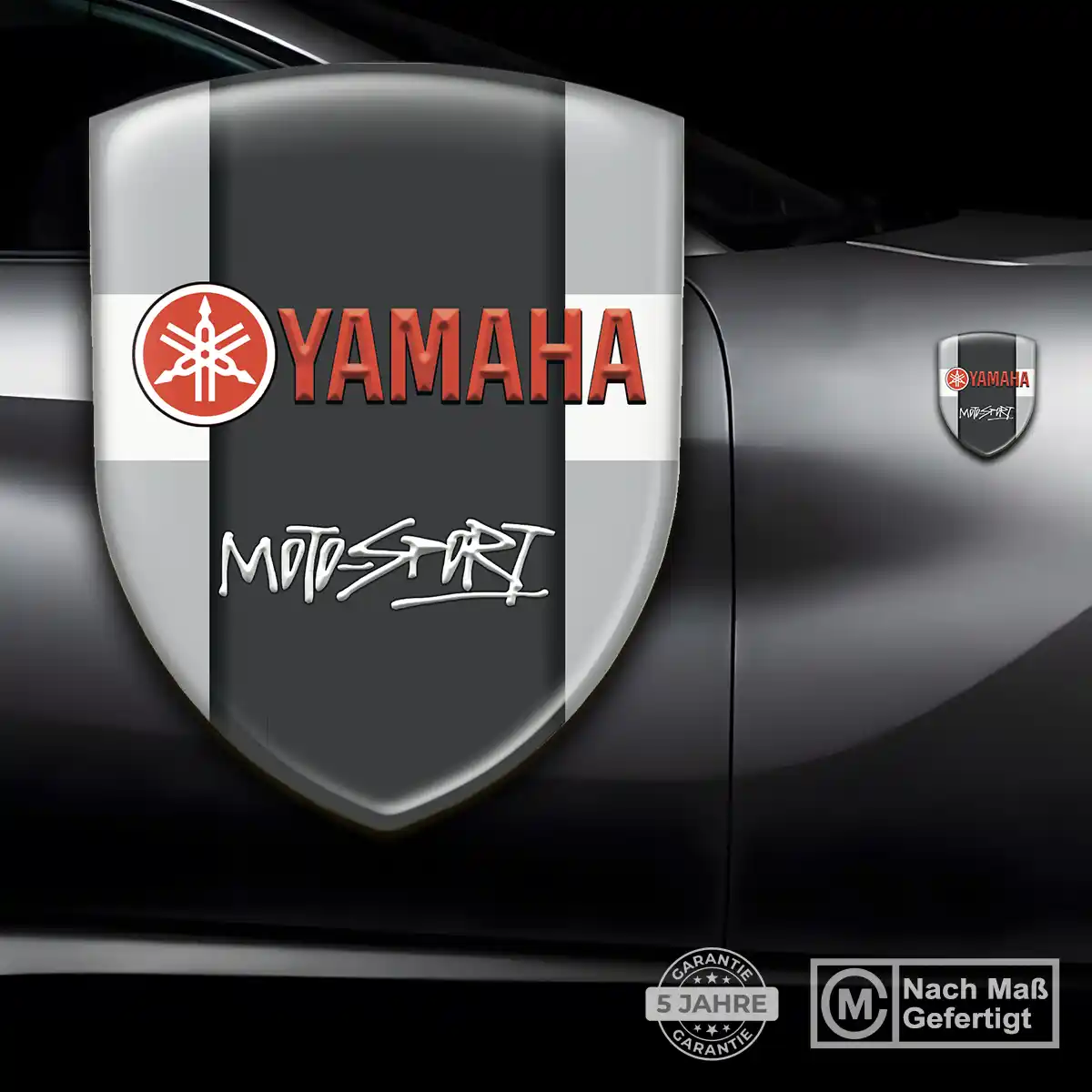 Yamaha Wappen Emblem Aufkleber Auto Edles Design