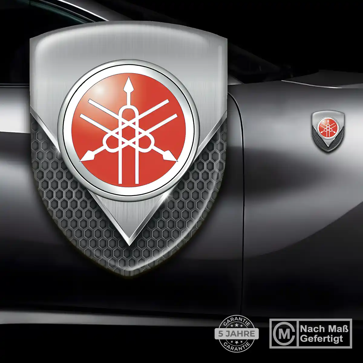 Yamaha Wappen Emblem Aufkleber Auto Luxus-Edition