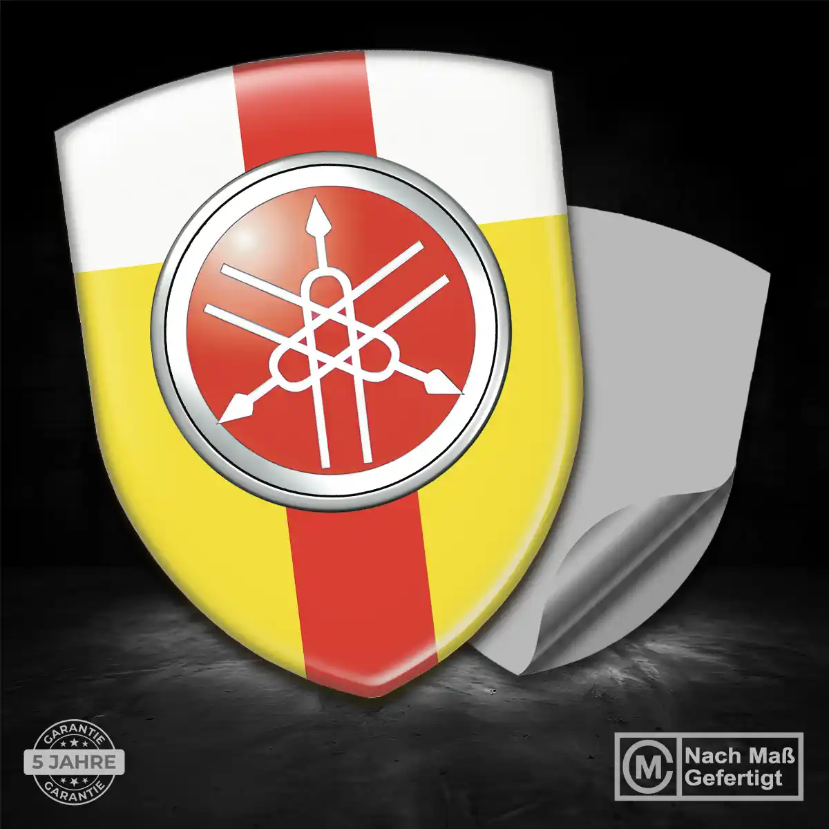 Yamaha Wappen Emblem Aufkleber Auto Markenedition