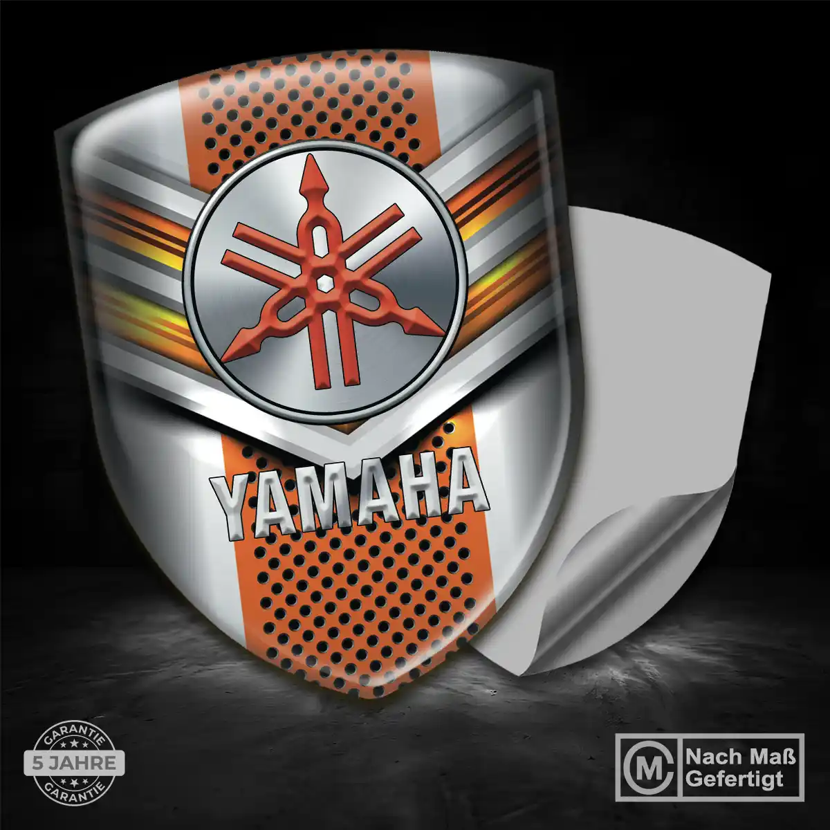 Yamaha Wappen Emblem Aufkleber Auto Stilvolles Design