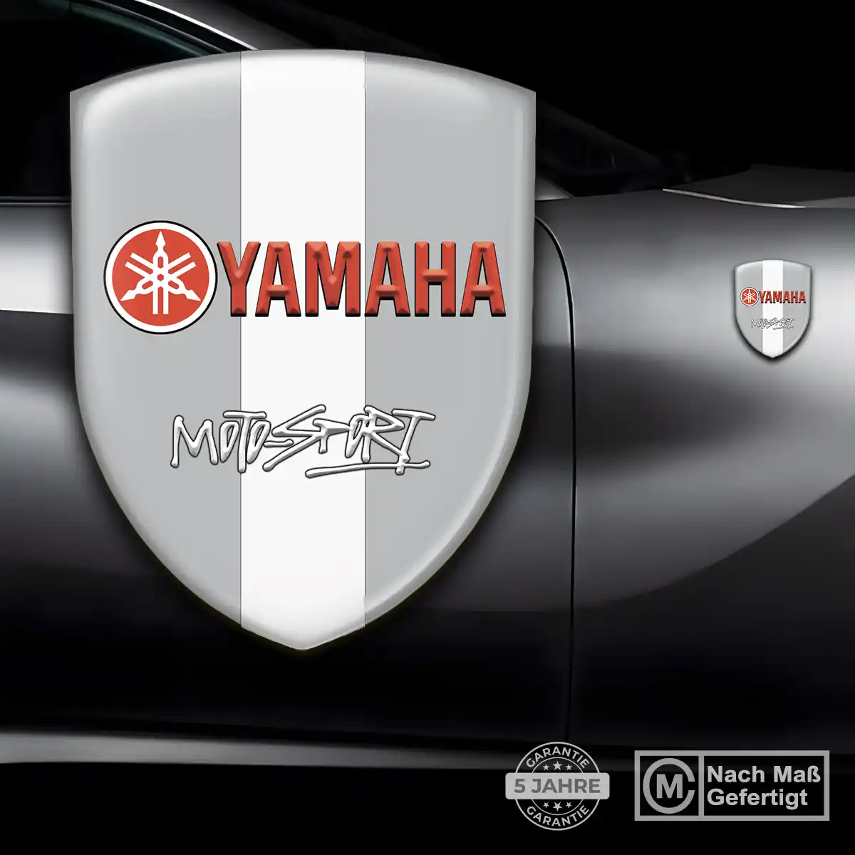 Yamaha Wappen Emblem Aufkleber Auto Tuningfahrzeug