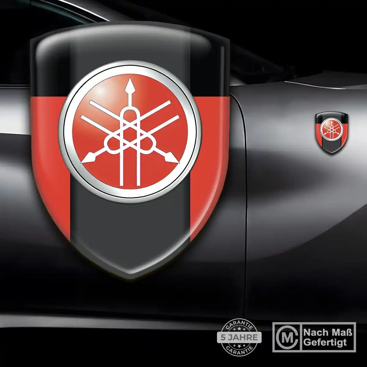 Yamaha Wappen Emblem Aufkleber Auto Verlässliche Qualität