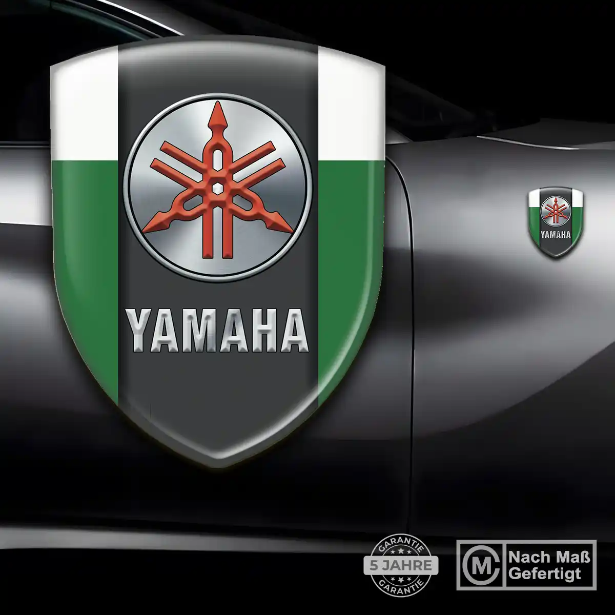 Yamaha Wappen Emblem Aufkleber Exklusiv-Edition