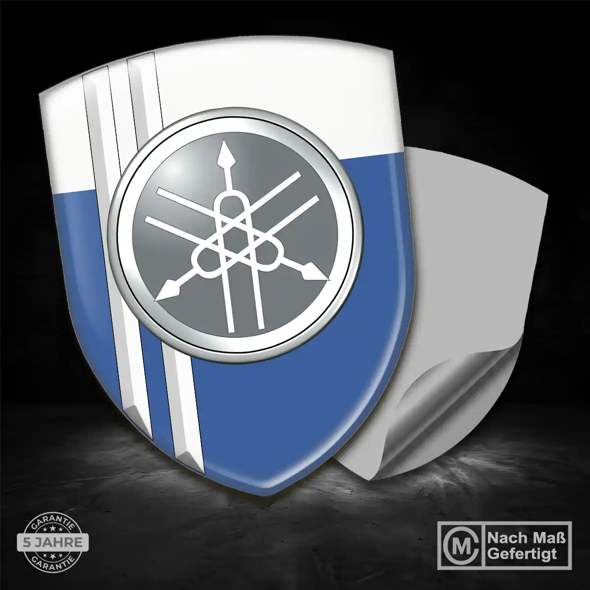 Yamaha Wappen Emblem Aufkleber Exterieurdesign
