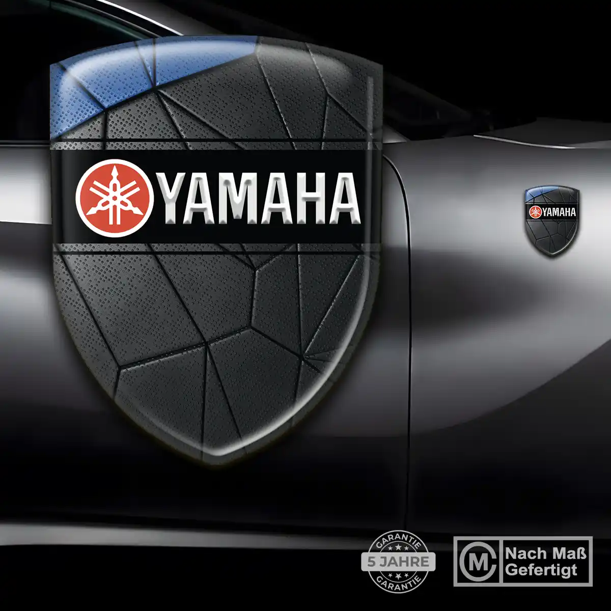 Yamaha Wappen Emblem Aufkleber Limitierte Auflage