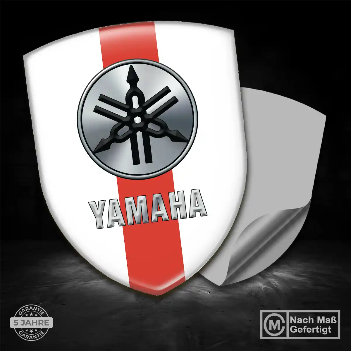 Yamaha Wappen Emblem Aufkleber Spitzenqualität