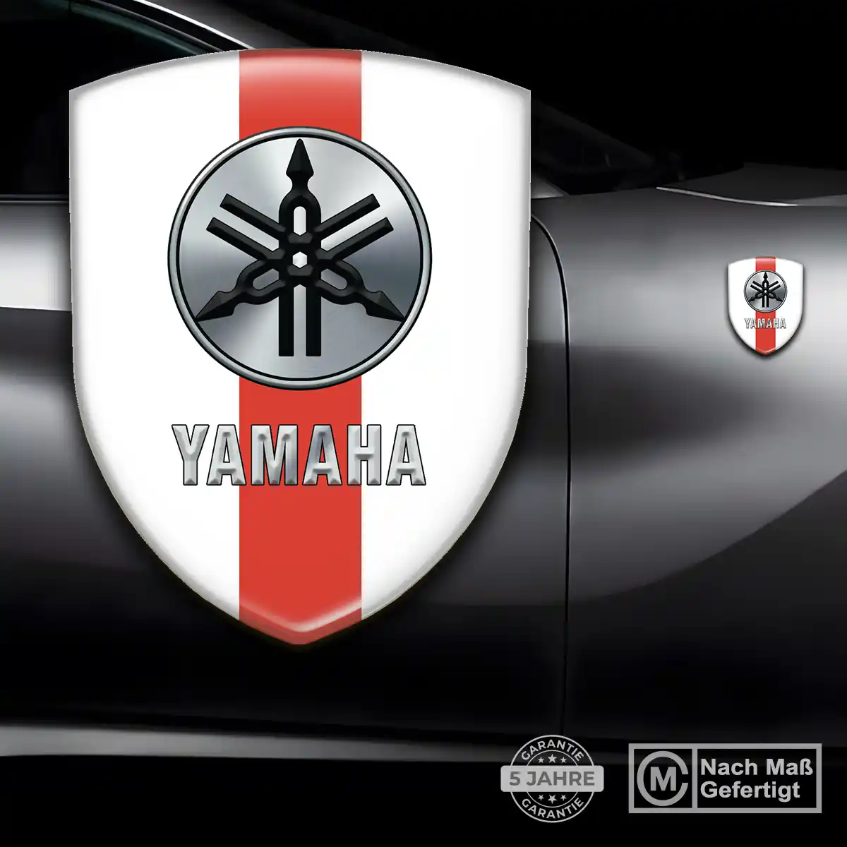 Yamaha Wappen Emblem Aufkleber Spitzenqualität