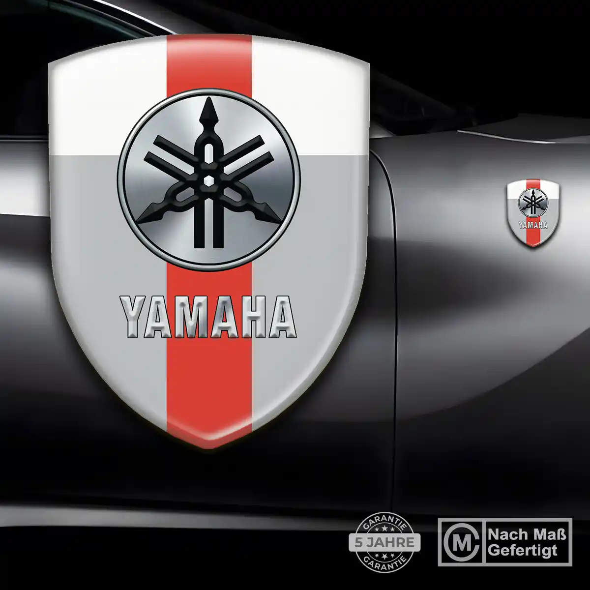 Yamaha Wappen Emblem Auto Überzeugende Qualität