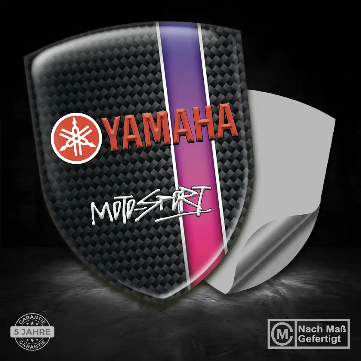 Yamaha Wappen Emblem Auto Erstklassige Qualität