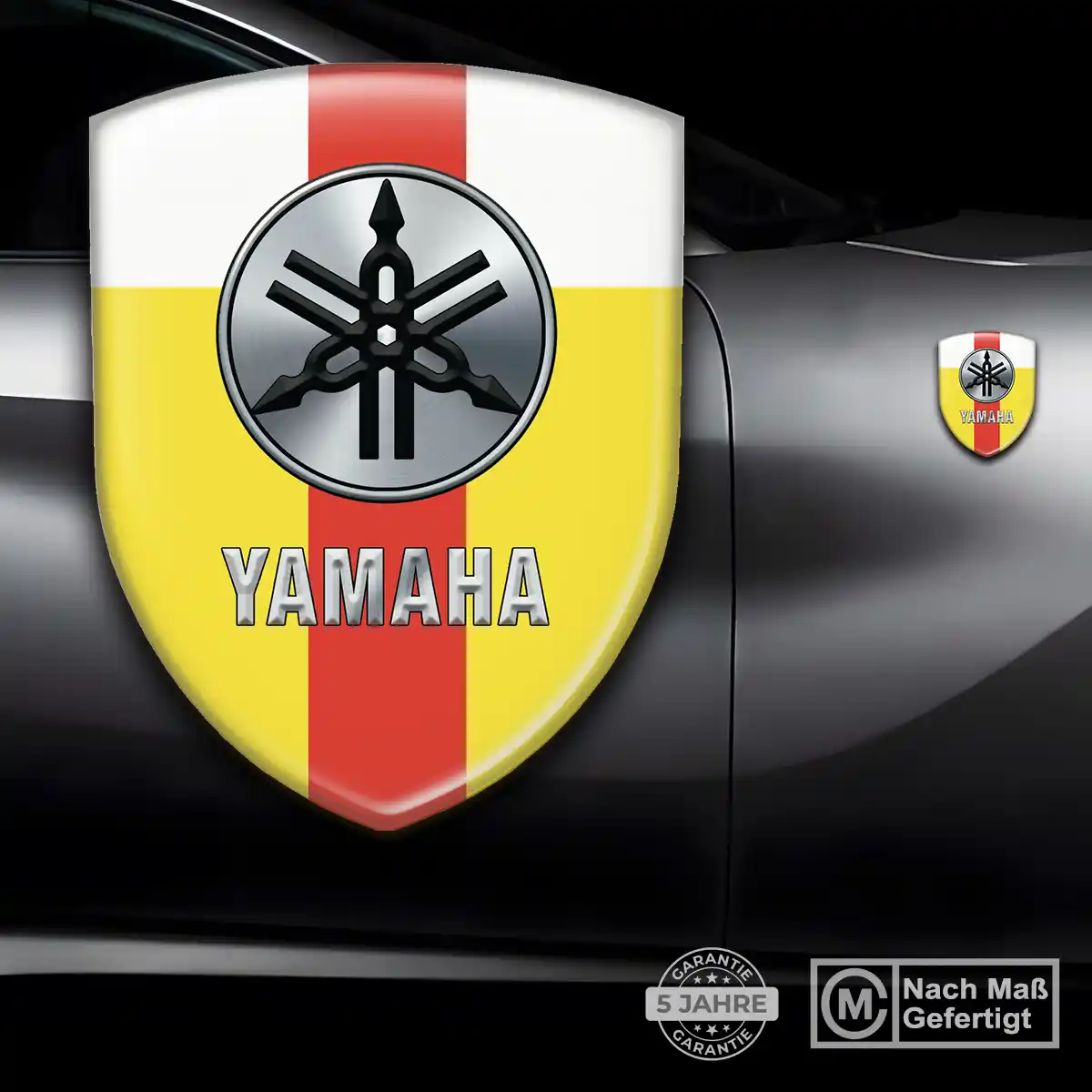 Yamaha Wappen Emblem Auto Exklusiv-Edition