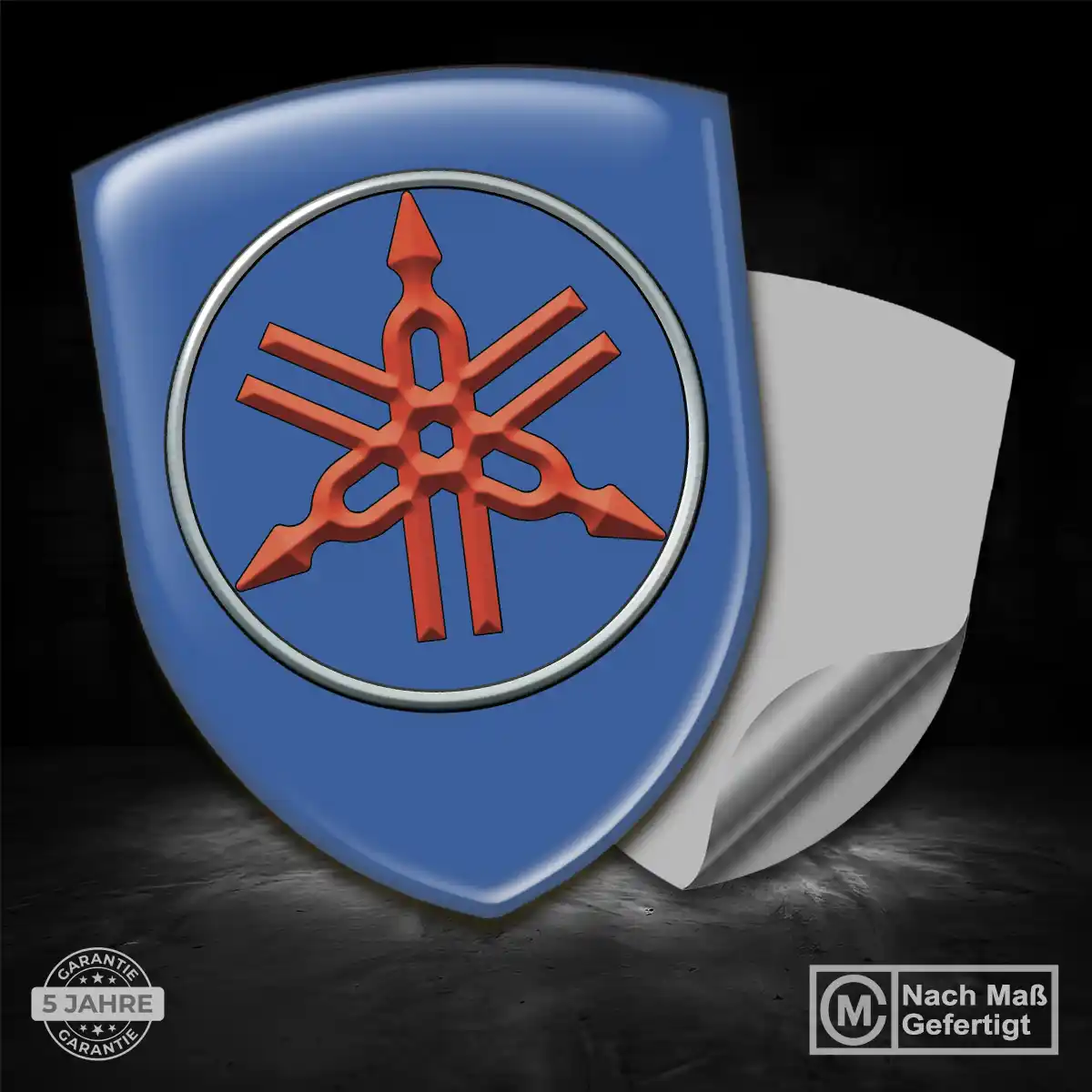 Yamaha Wappen Emblem Auto Exterieurdesign