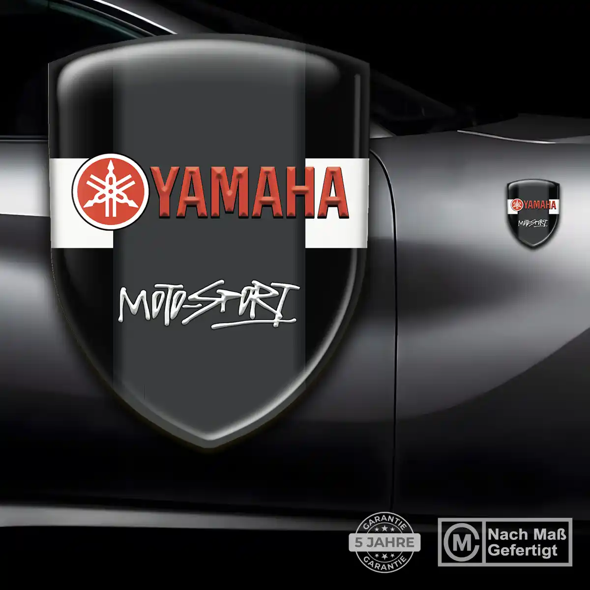 Yamaha Wappen Emblem Auto Modernes Design