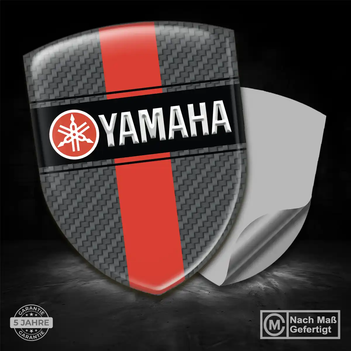 Yamaha Wappen Emblem Auto Sonderedition
