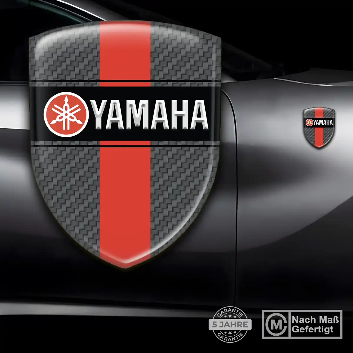 Yamaha Wappen Emblem Auto Sonderedition