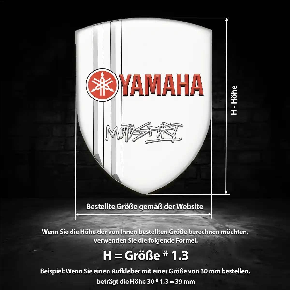 Yamaha Wappen Emblem Auto Verlässliche Qualität