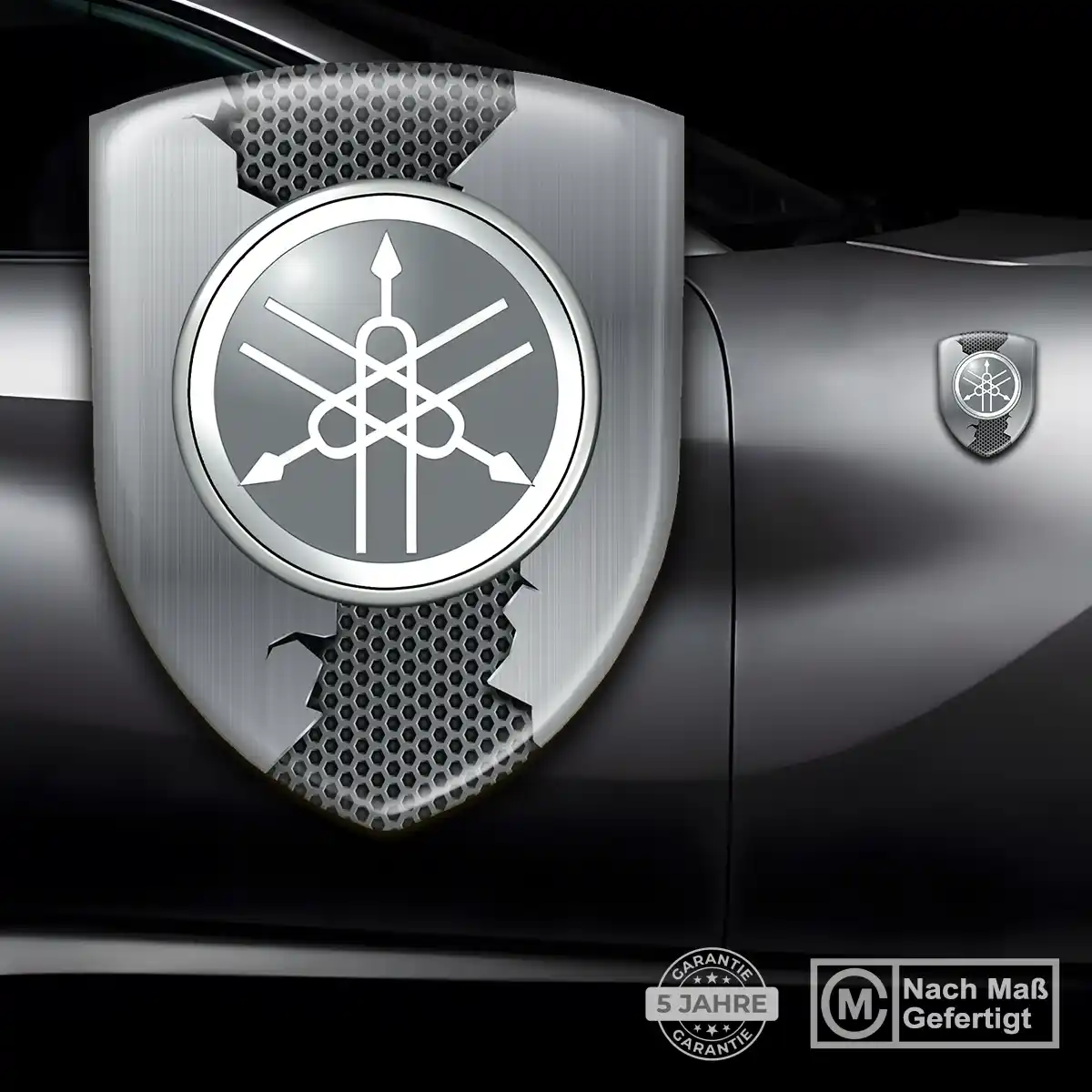 Yamaha Wappen Emblem Elegantes Design