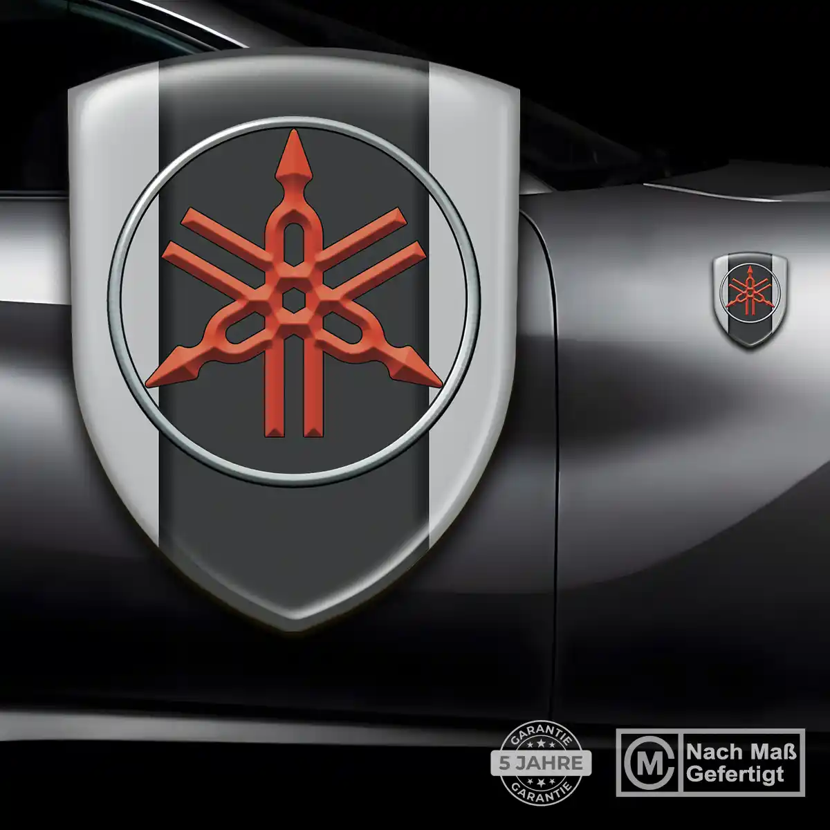 Yamaha Wappen Emblem Erstklassige Qualität