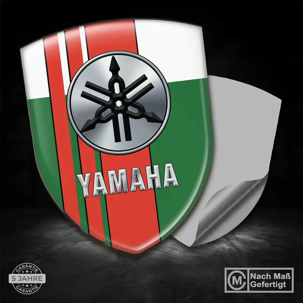Yamaha Wappen Emblem Exterieurdesign