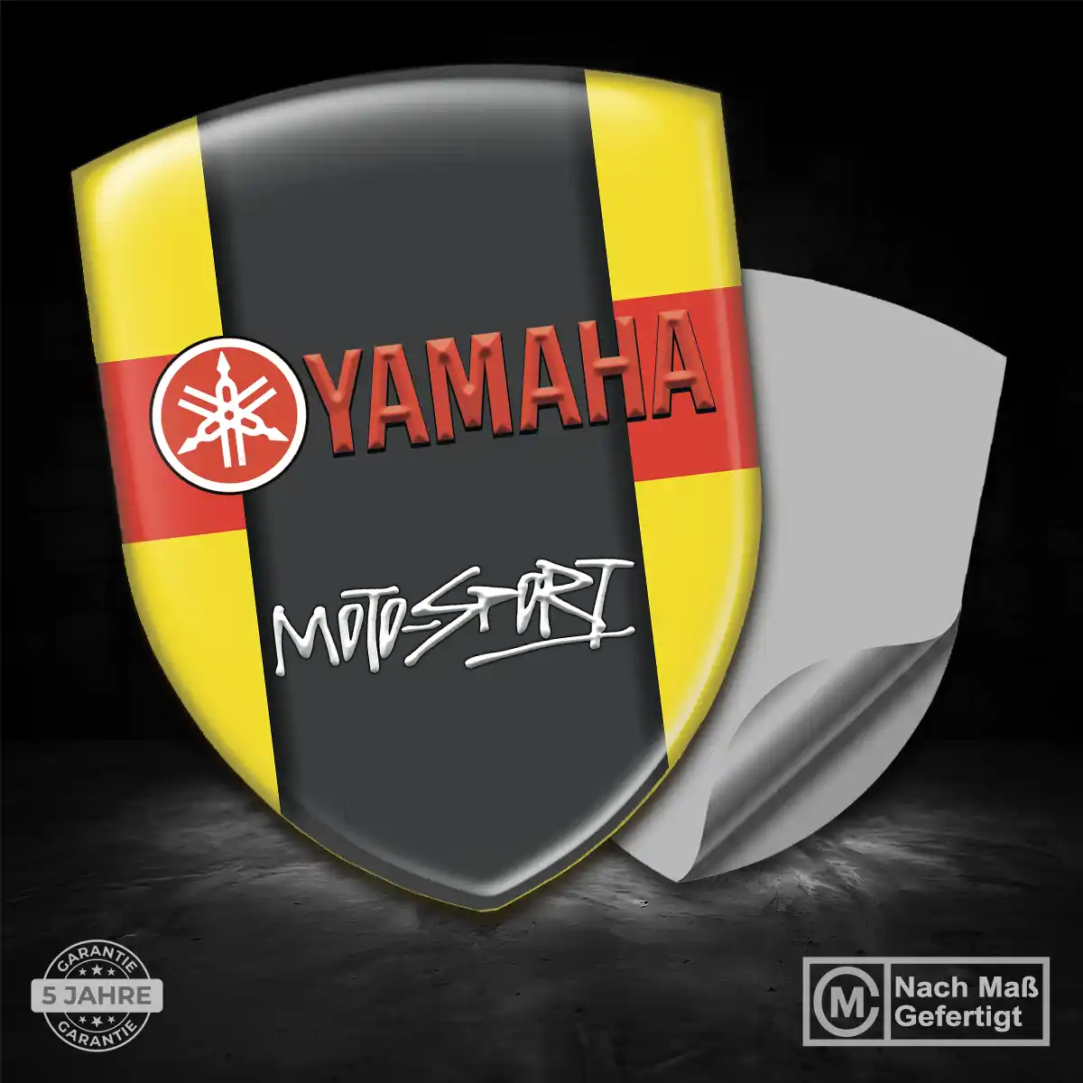 Yamaha Wappen Emblem Höchste Qualität