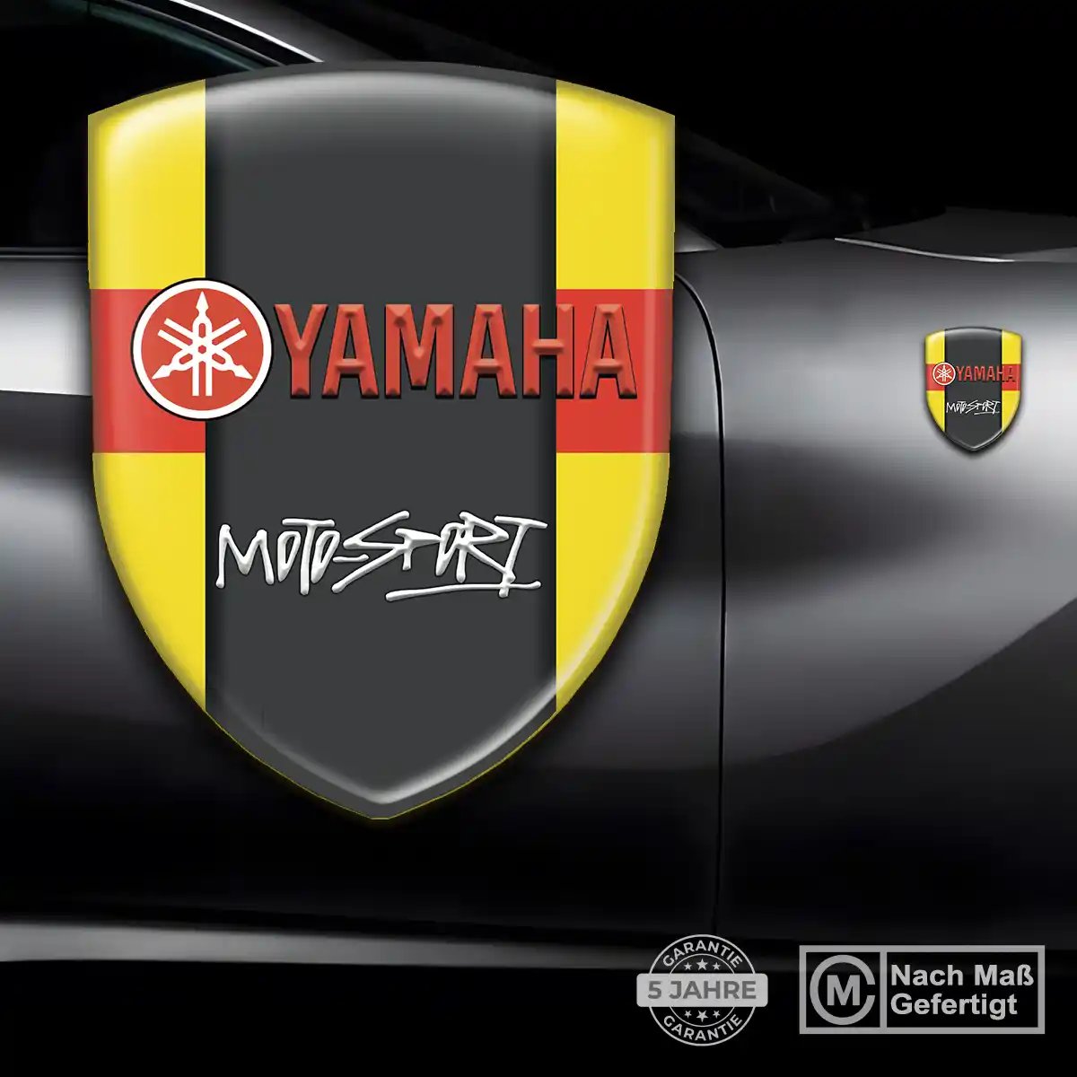 Yamaha Wappen Emblem Höchste Qualität