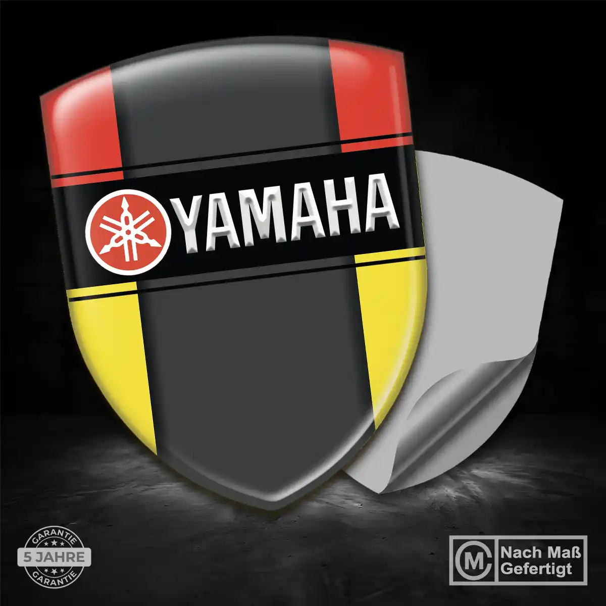 Yamaha Wappen Emblem Interieurdesign